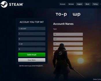 'Способы пополнения нового аккаунта в Steam